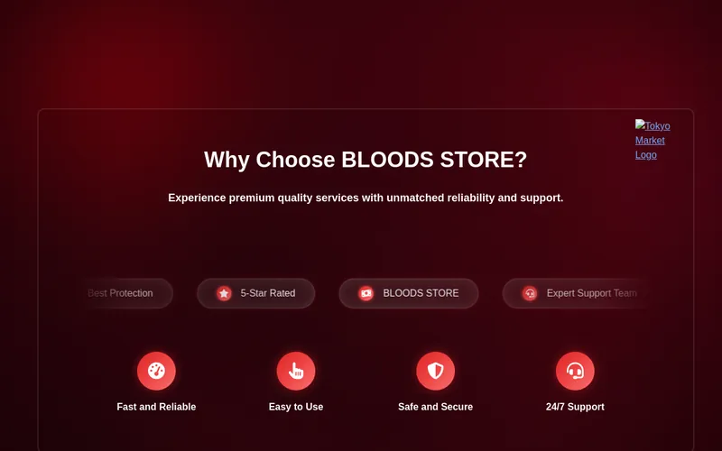 Blood Cheats Gaming Marketplace