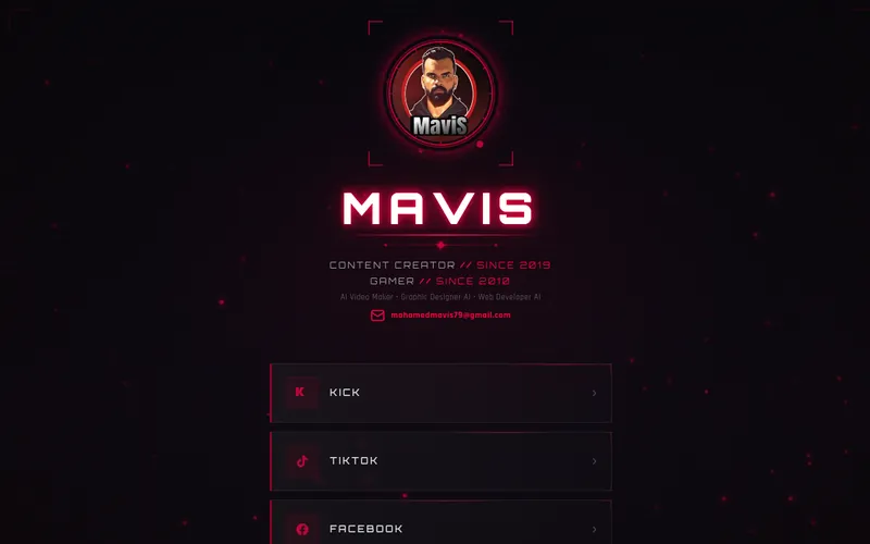 MaviS Personal Site